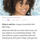 I love the volume on this- once again, prob lighter on the bangs. But I’m not sure it would work with how dead my curls are. The shape seems like it could still work though.